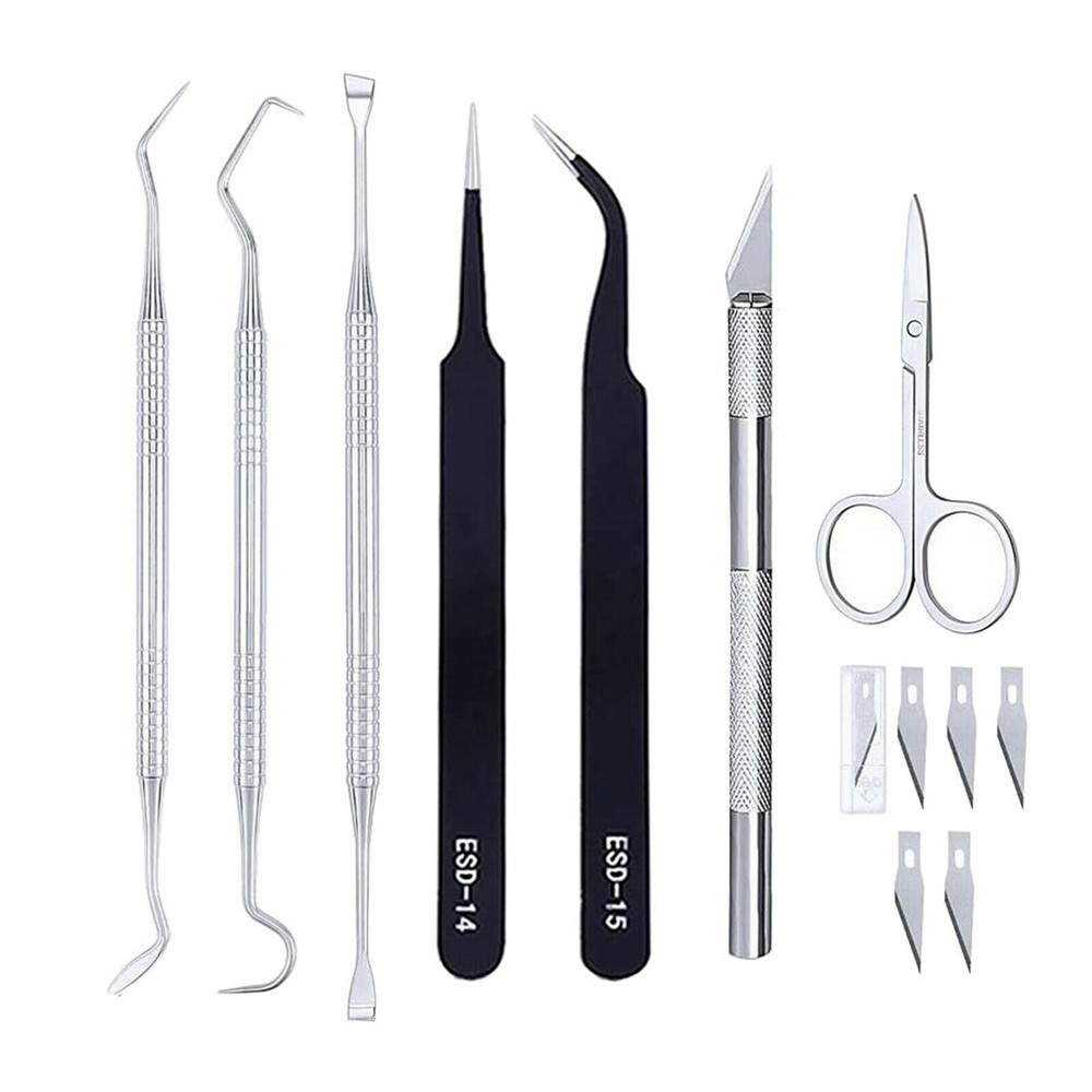 7pc Craft Weeding Tools for Vinyl Set Basic Vinyl Craft Paper Craft Tool Kit Bag