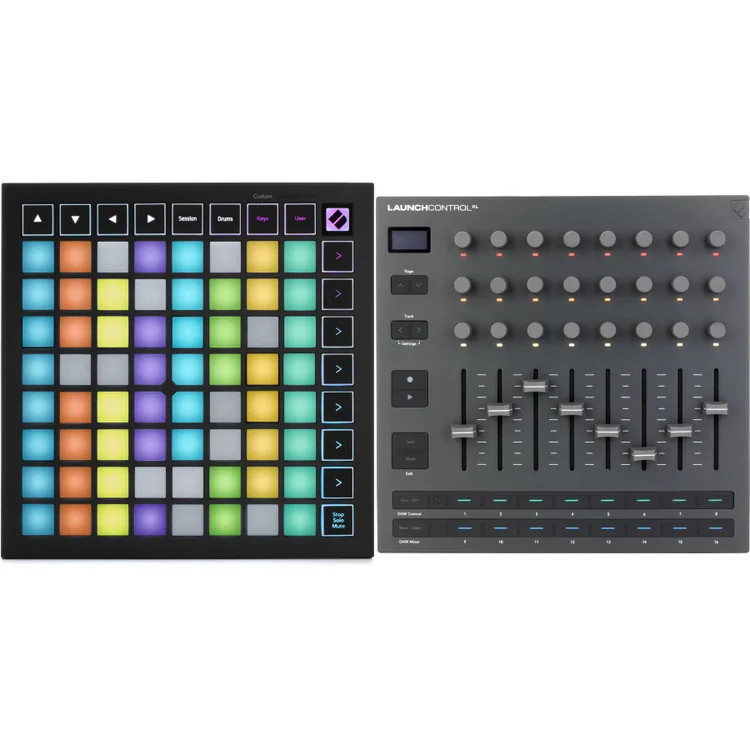 Novation Launchpad Mini MK3 Grid Controller with Launch Control XL 3 MIDI