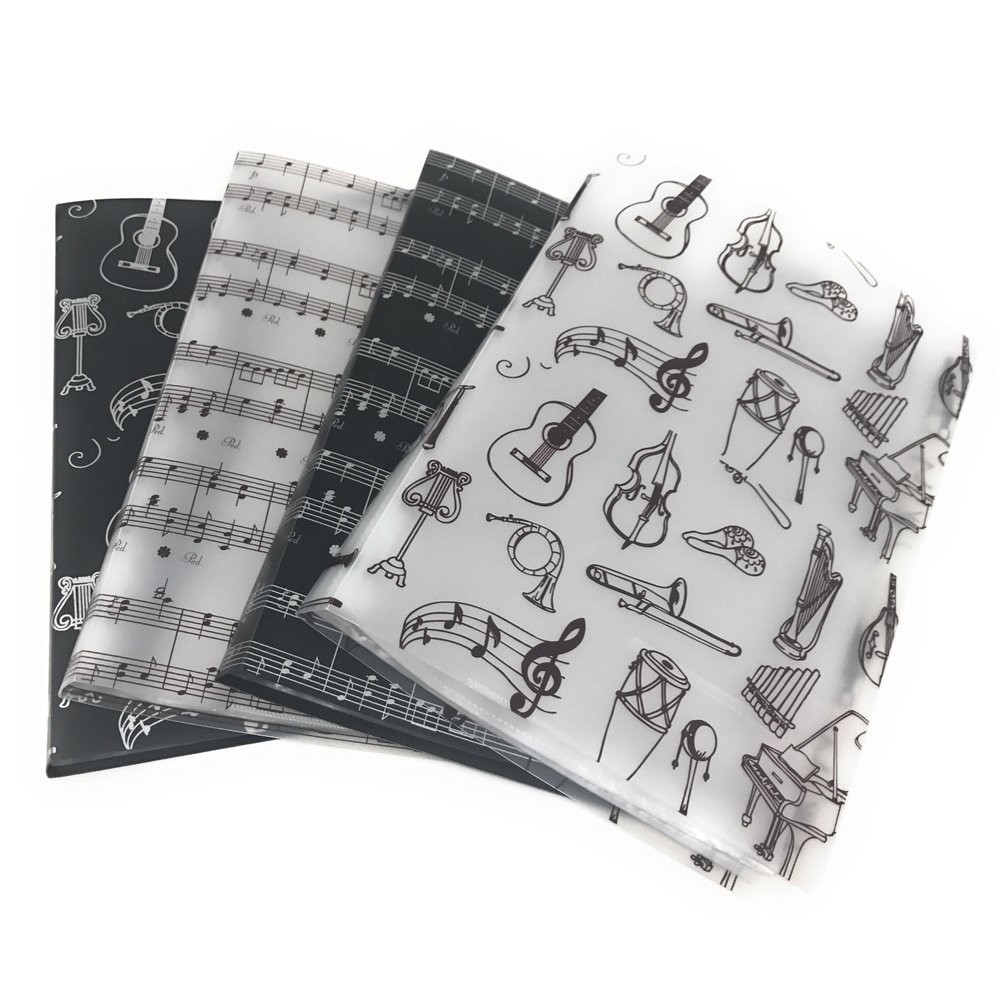 Music Sheet File Paper Storage Folder Documents Holder Blank Sheet Files Plas...