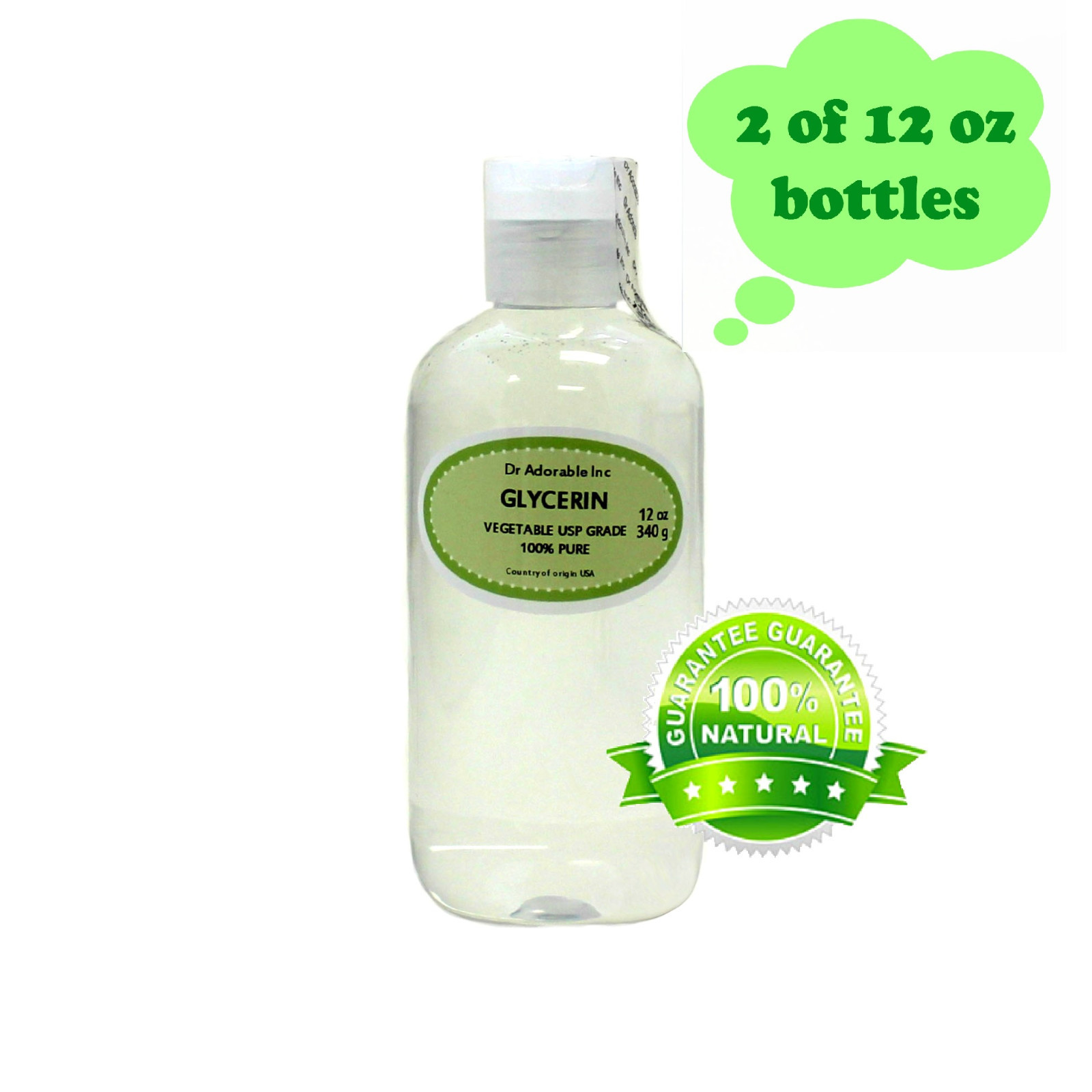 PURE VEGETABLE GLYCERIN/ GLYCERINE USP 100% GRADE FOR FREE SHIPPING