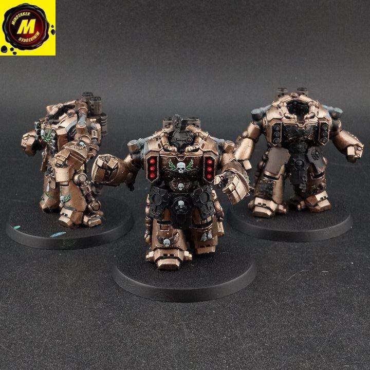 Space Marine Centurions (x3) (Partial) - #163485 - Space Marines