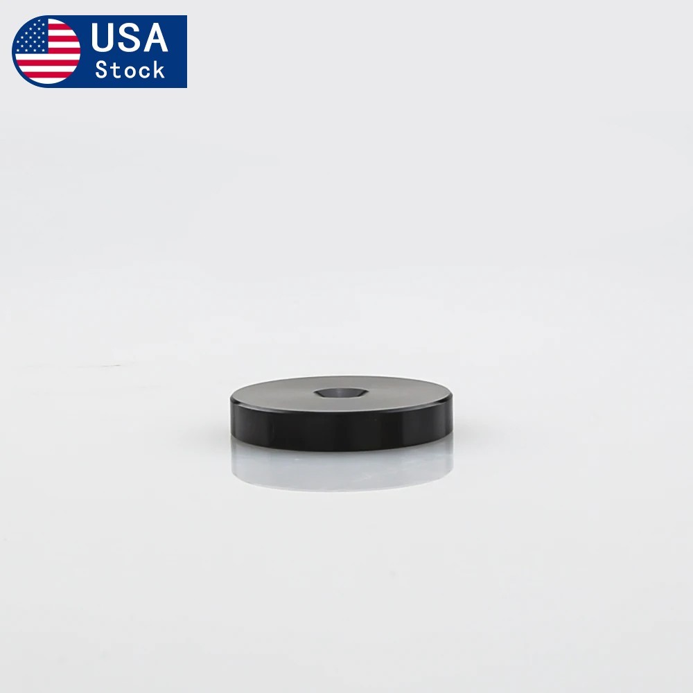 4X Aluminum Alloy Speaker Foot HiFi Shockproof Isolation Spikes Stand Pad Black