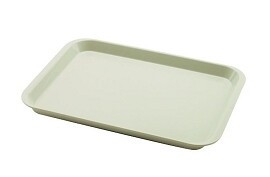 DCI Tray, Plastic, 9-5/8" x 13-3/8", Gray
