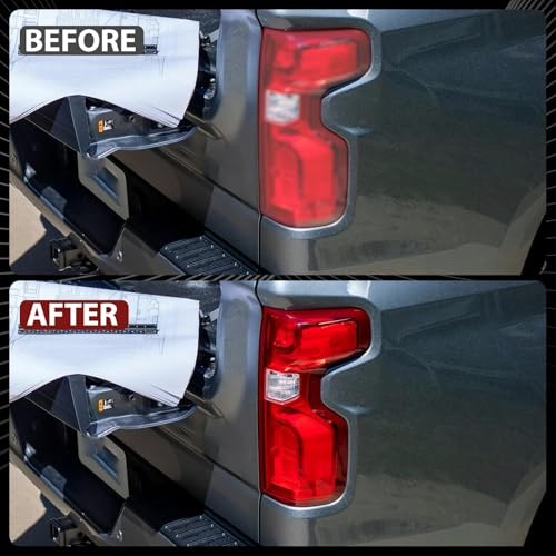 Tail Light Assembly Compatible with 2019-2023 Chevy Silverado 1500 Direct right