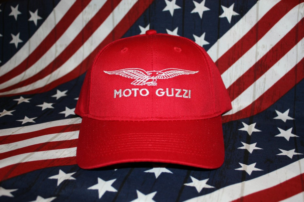 Moto Guzzi Eagle Cap/Hat...ALL RED   C608