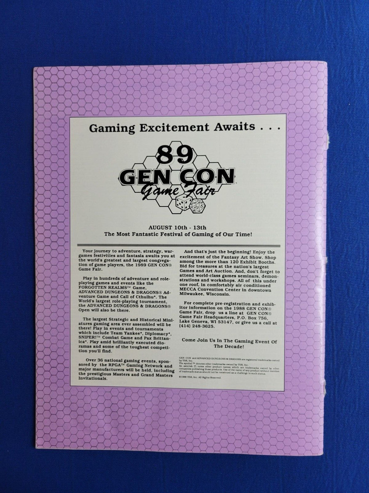 Polyhedron Magazine #44 - RPGA