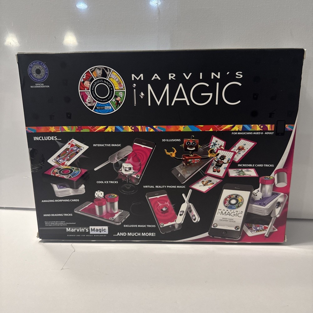 Marvin's Magic iMagic Interactive Box of Tricks, Multicolor