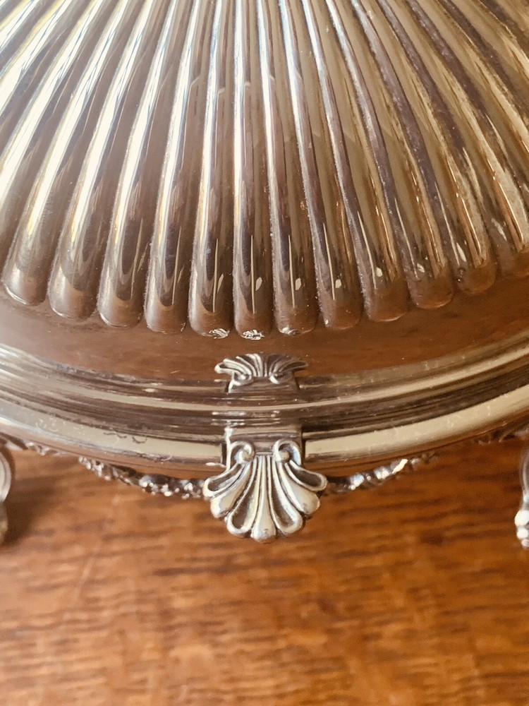 Antique EPNS Silver Plated Two-handled Entree Dish