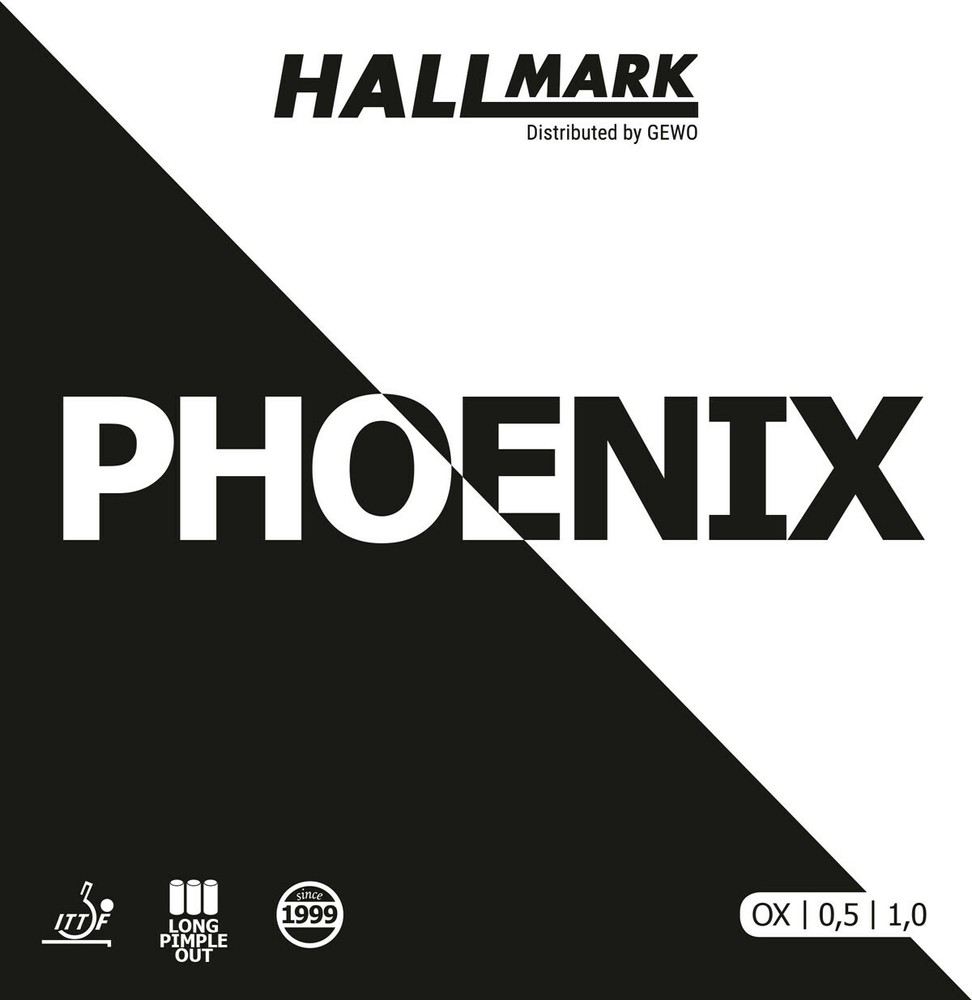 Hallmark long pips-out PHOENIX  rubber