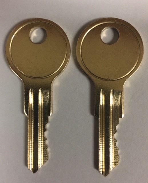 (2) Kennedy Tool Box Key Replacement Cut To Your Key Code Series  T001 - T350