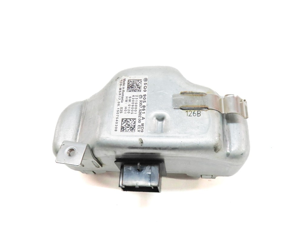 2016. AUDI A3 (8V) DRIVER STEERING COLUMN IGNITION IMMOBILIZER LOCK MODULE