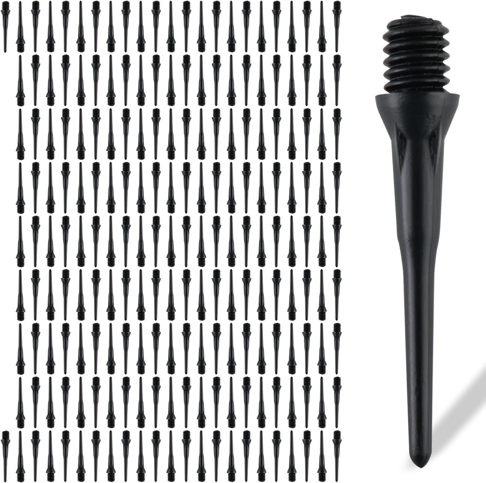 2BA Thread Plastic Tip Dart Points Soft Dart Tips Replacement Dart Accessories B