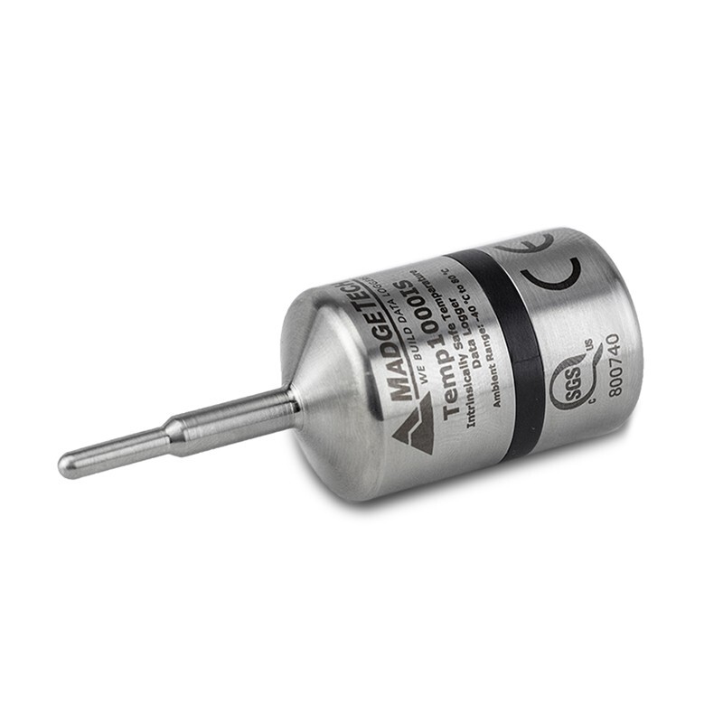 MADGETECH is an intrinsically safe, temperature data logger. The Temp1000IS