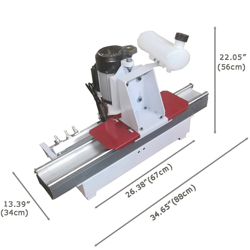 110V Straight Knife Sharpener Grinder Machine 24.8inch Saw Blade Grinder Machine