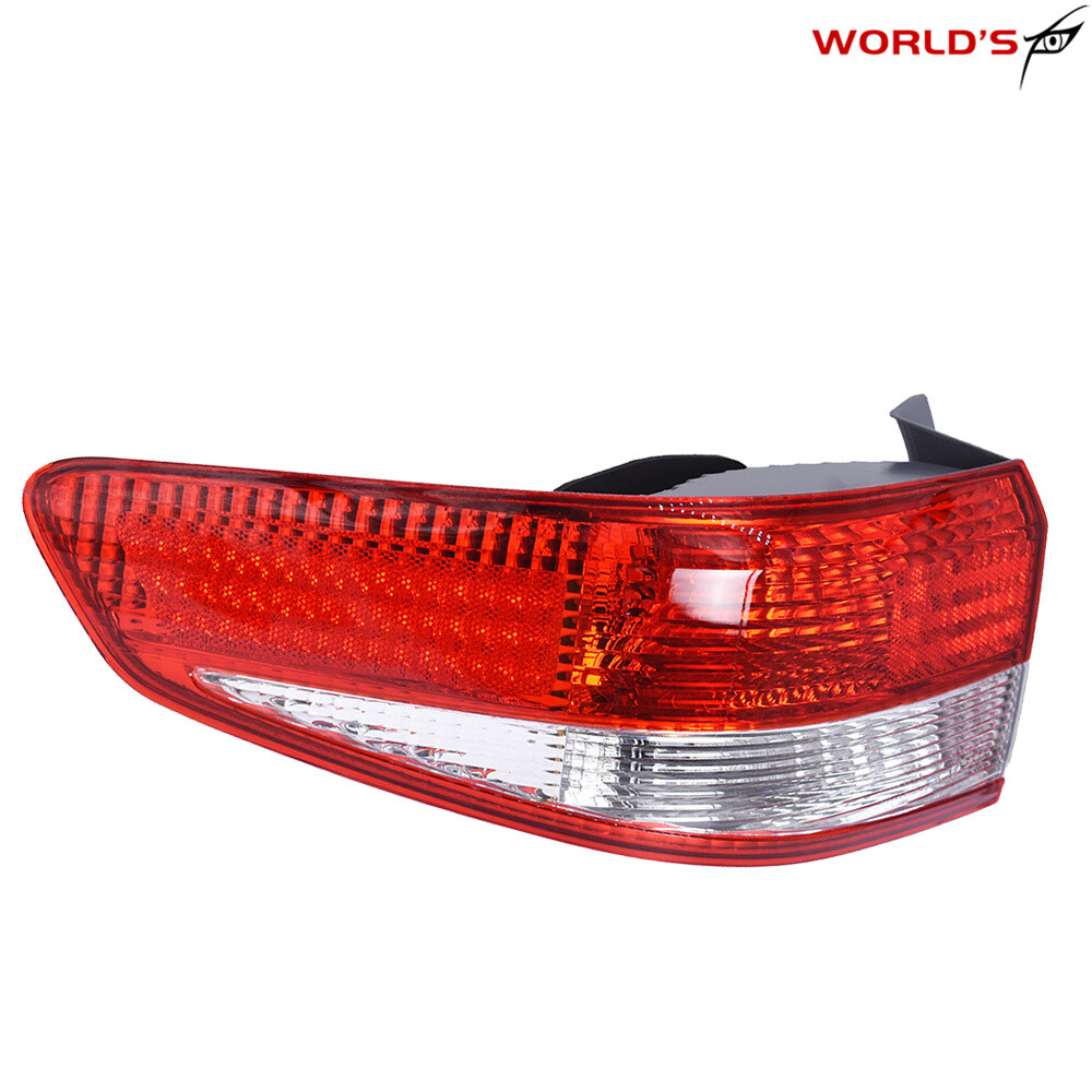 For 2003 2004 Honda Accord Sedan Driver Left Side Tail Light Lamp Outer Red