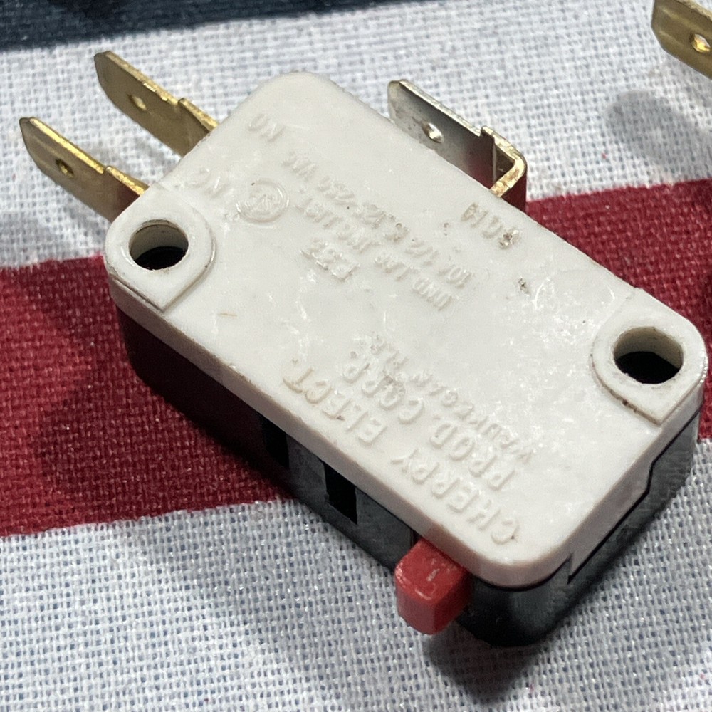 Dixie-Narco Cherry Elect. E33 Micro Switch Set W/Spring & Parts USA! Fast Ship!