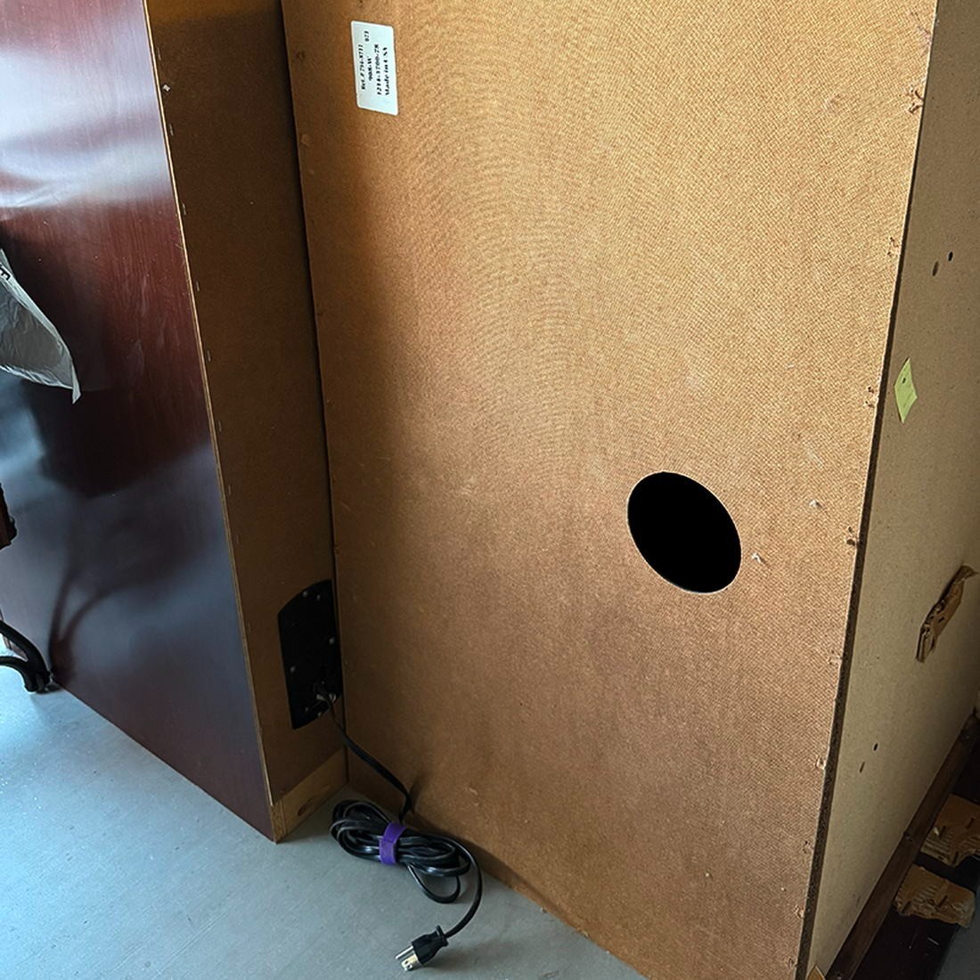 Thomasville Broyhill Cherrywood Entertainment Center Cabinet USA Original Owners