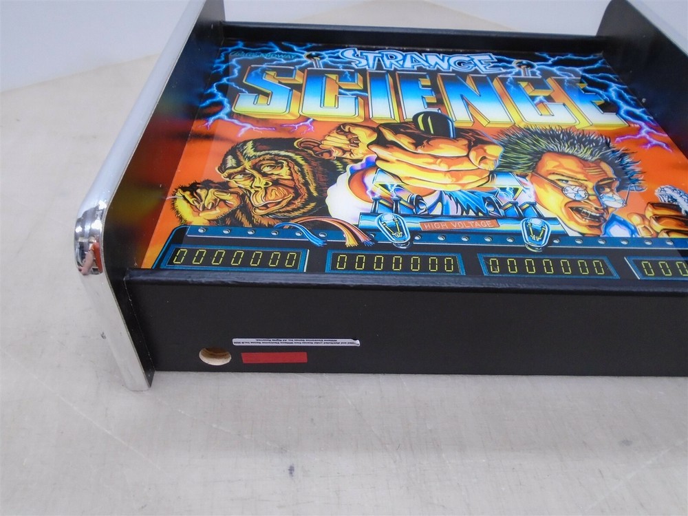 Bally Strange Science Pinball Head LED Display light box