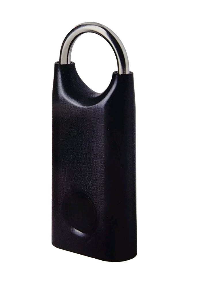 Lexon Nomaday Lock Black Biometric Fingerprint Padlock