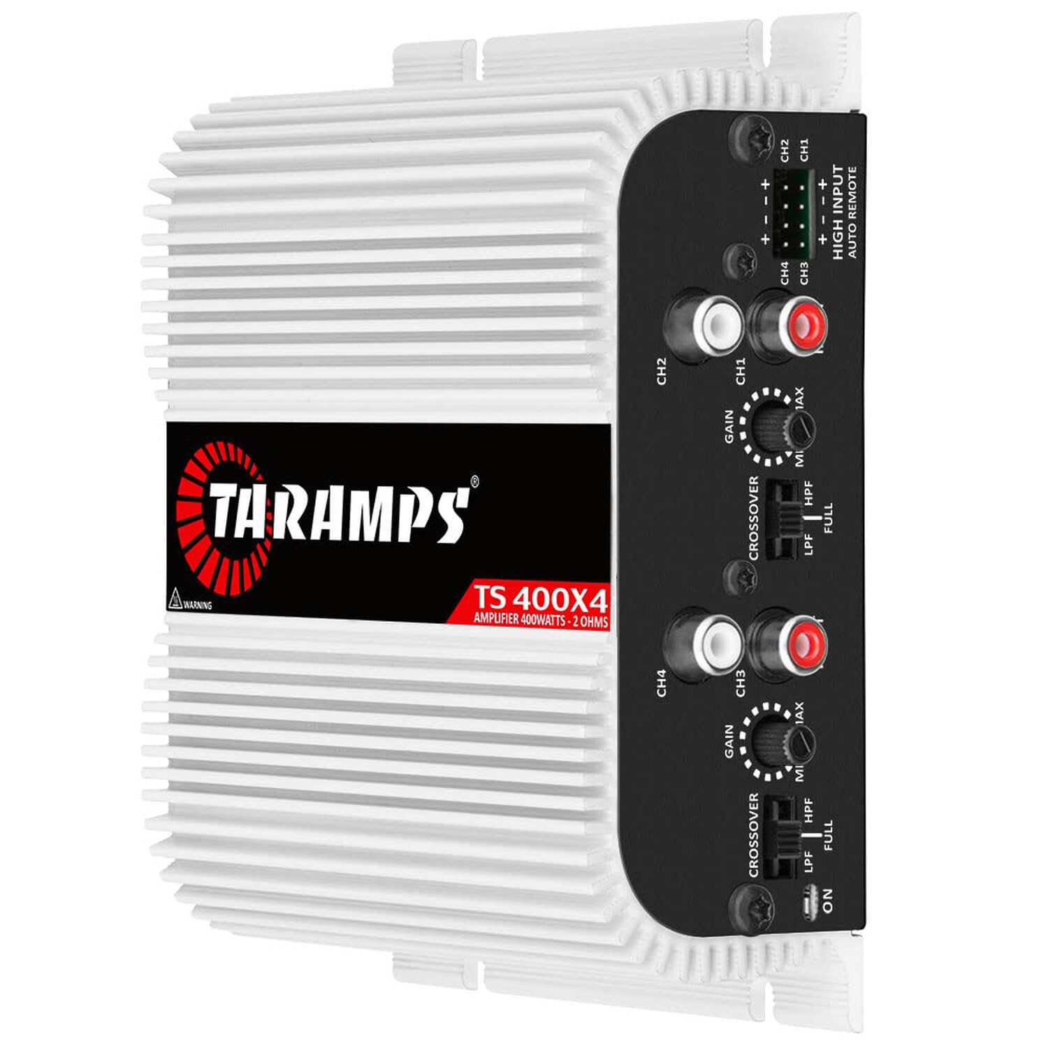 Taramps TS 400x4 Automatic High Level Input 400 watts RMS 4 Channel Amplifier