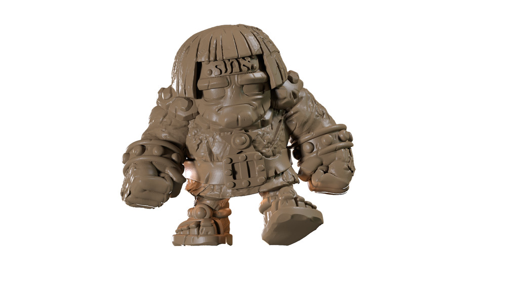 Capsule Chibi - Golem