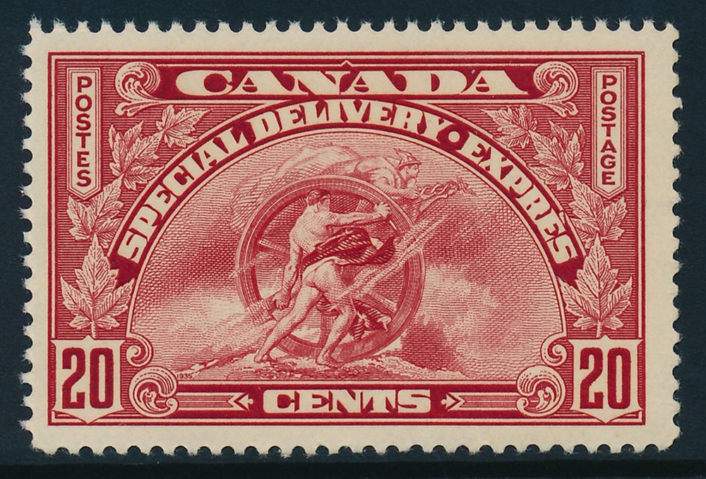 Canada Scott #E6 Very Fine Centering (Never Hinged) SCV: $18.50