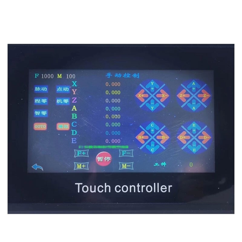 10.1" 3-Axis Step Motor Programmable Touch Controller for Step Motor Servo Motor