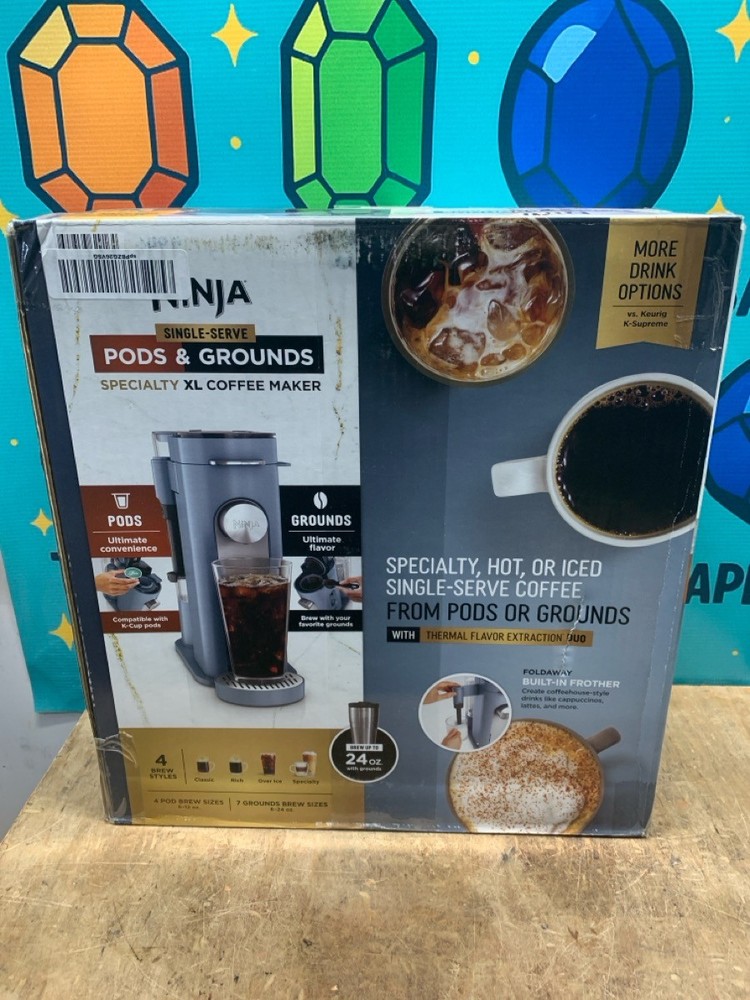 Ninja Pods & Grounds Specialty Single-Serve Coffee Maker (E10049468)