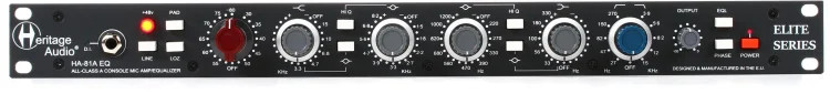 Heritage Audio HA81A Microphone Preamp & EQ