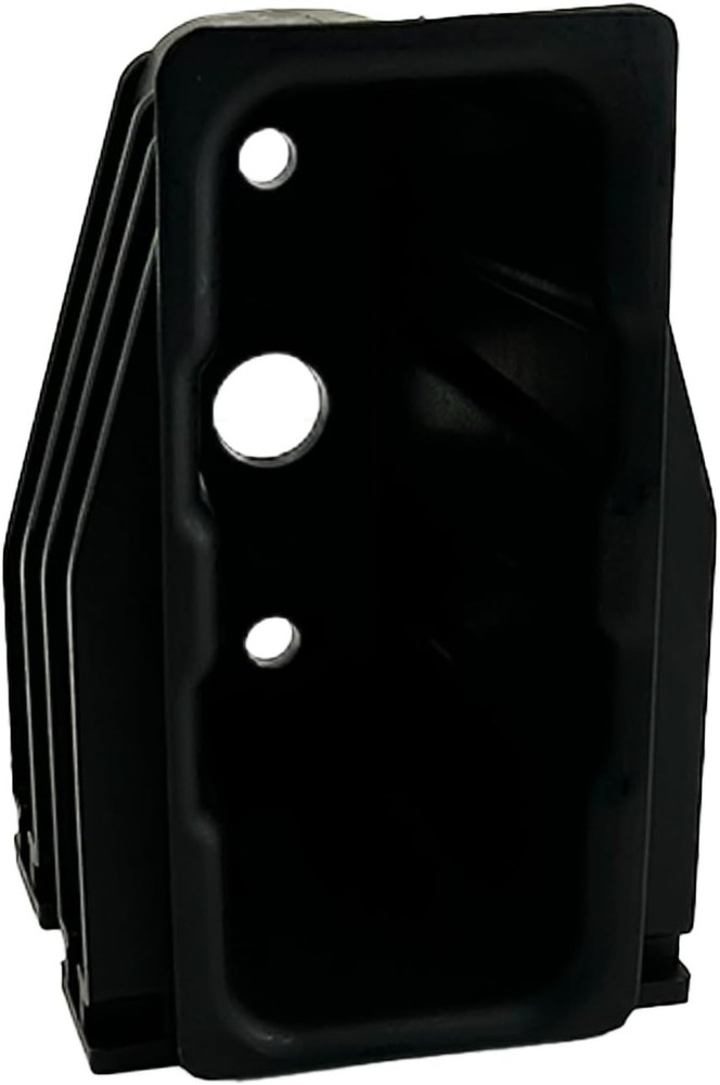 2 PCs Front Bumper Bracket Receptacle Receiver for Freightliner black