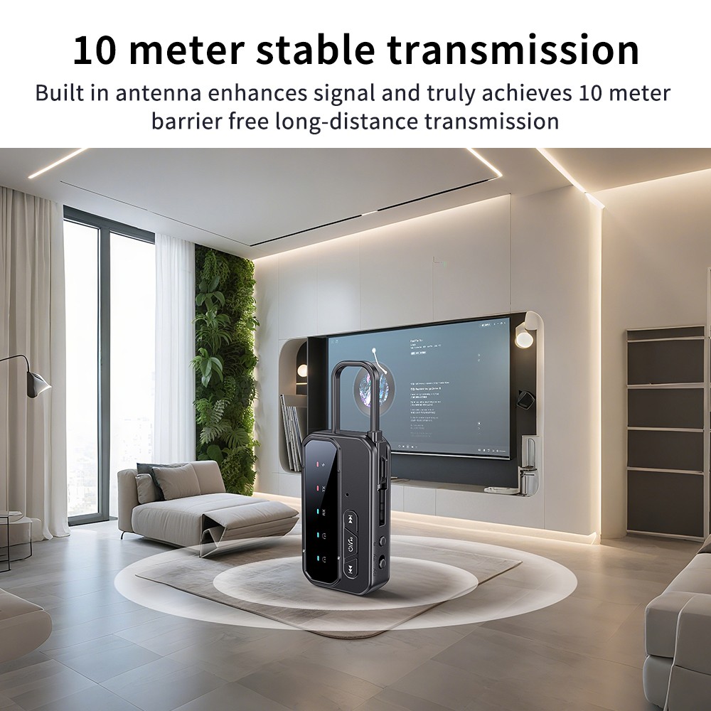 Bluetooth 5.4 Transmitter Receiver Wireless Adapter Audio 3.5MM Jack USB Type C