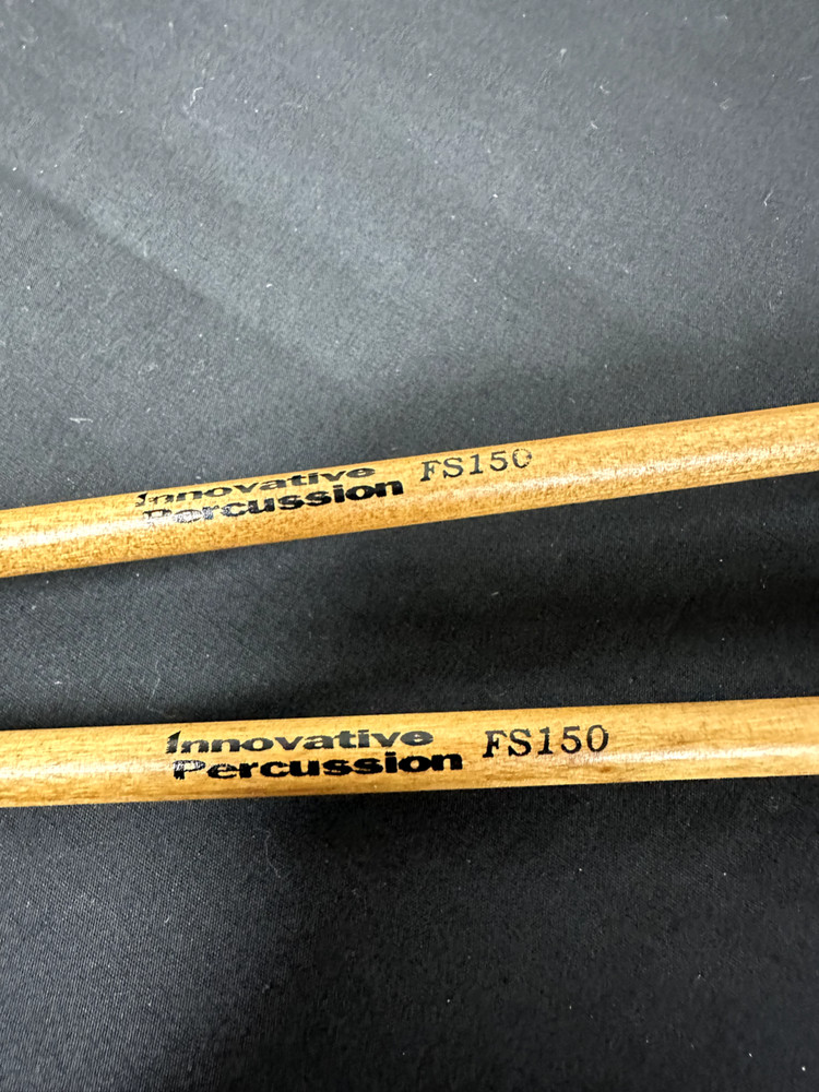 Innovative Percussion FS150 Soft Gray Yarn Marimba Mallets - NEW