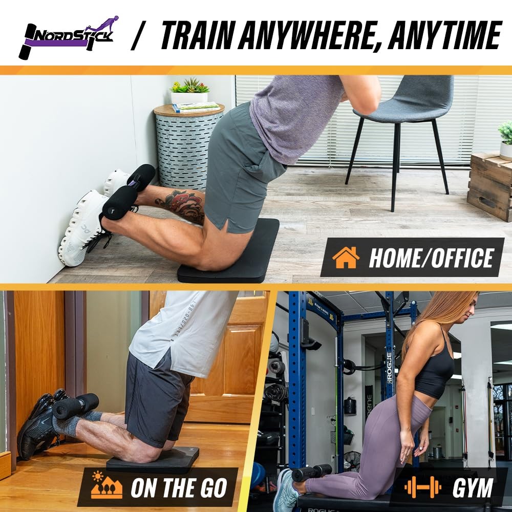 NordStick Nordic Hamstring Curl Strap The Original Hamstring Curl Exercise fo...