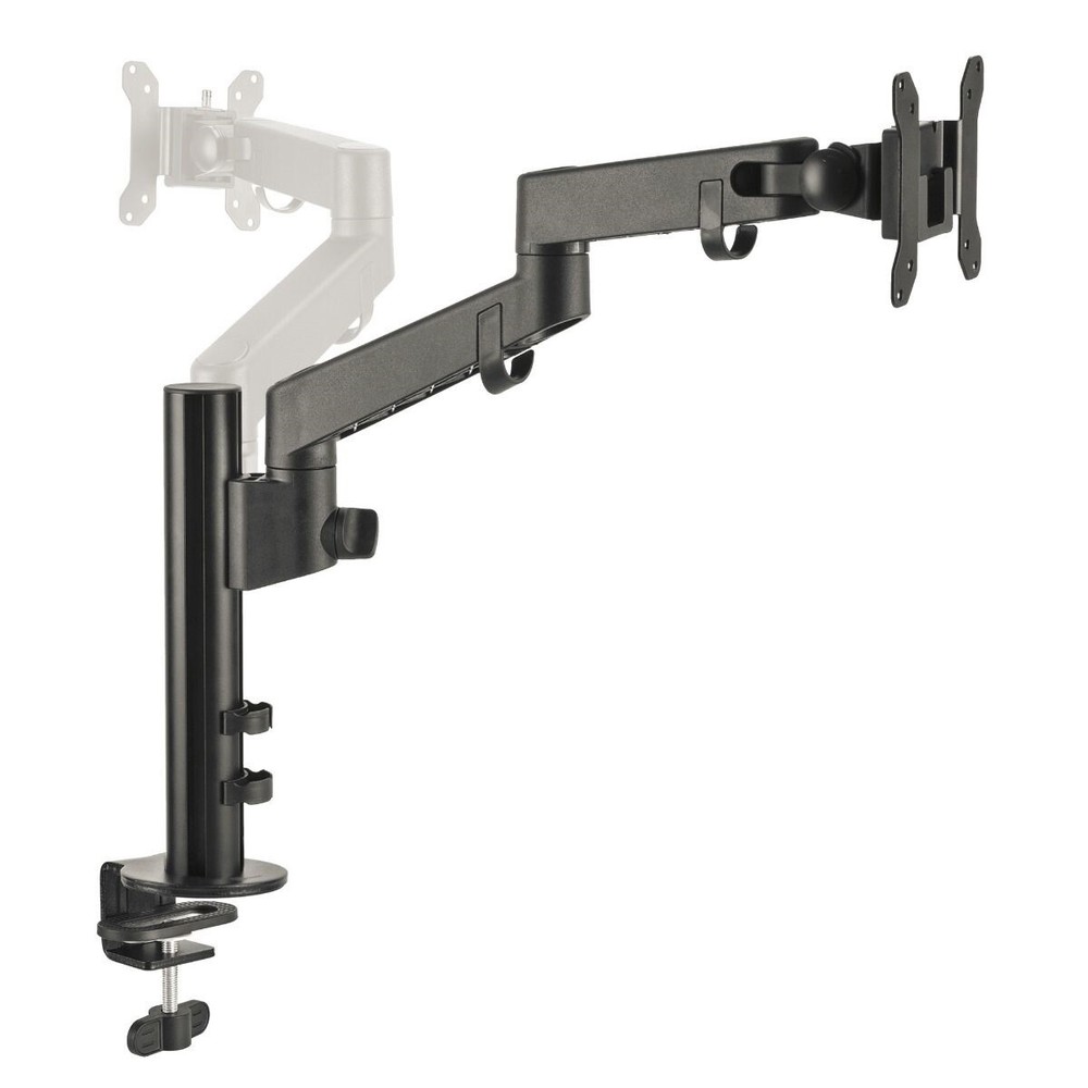 SIIG Single Pole Arm Multi-Angle Replaceable Articulating Monitor Desk Mount