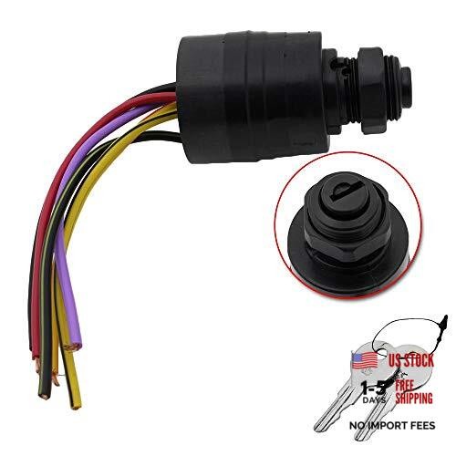 Boat Ignition Switch with Key Replacement for Mercury, Replace Boat 87-88107A5