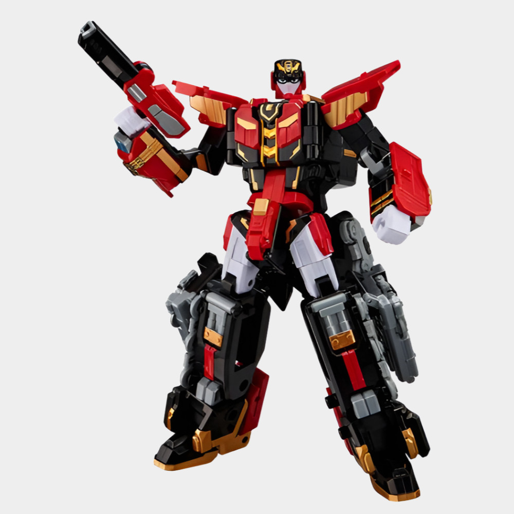 Metal Cardbot S BLASTRAIN Blast Train Red Transforming Robot Diesel Trains 2025