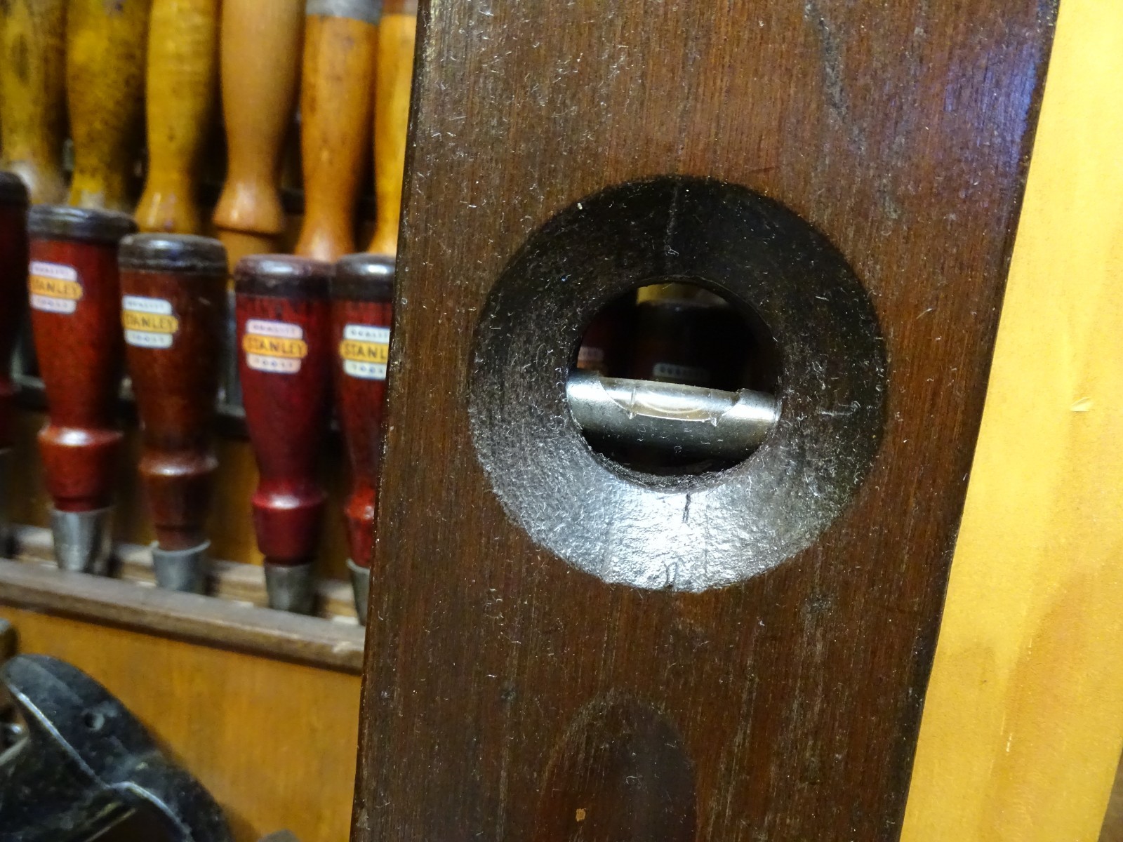 Stanley Rule & Level 26" No. 13 Adjustable Level & Plumb Refurbished Condition.