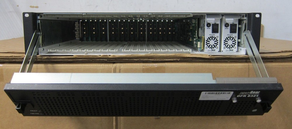EEG DFR-8321 Open Gear Frame - No Cards /Modules - Unit Only