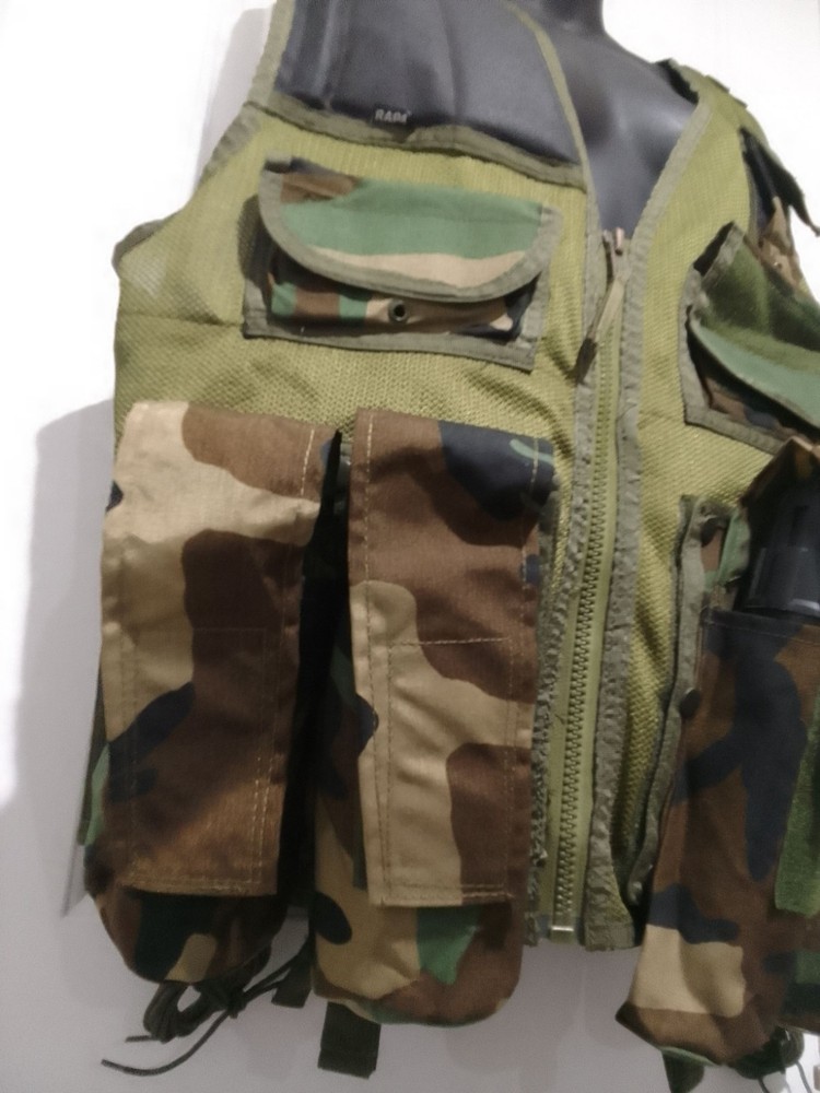 Rap4 Tactical Camo Paintball Vest