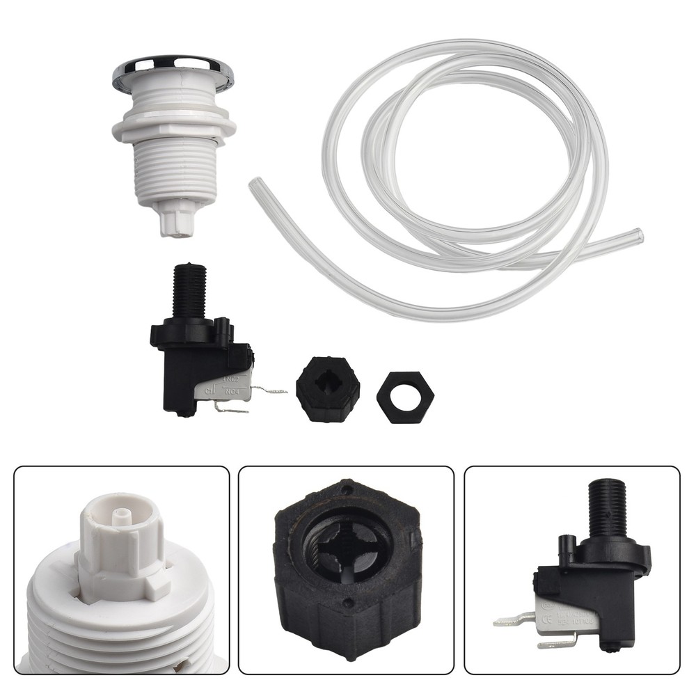 On/Off Push Button Switch Jetted Jet Bath For Spa Hose Air Pool Remote Control