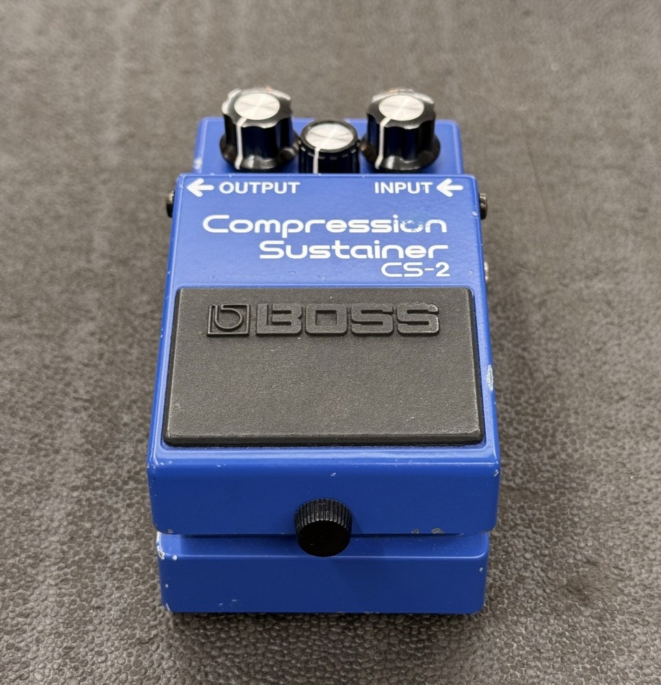 BOSS CS-2 Compression Sustainer Used Compressor