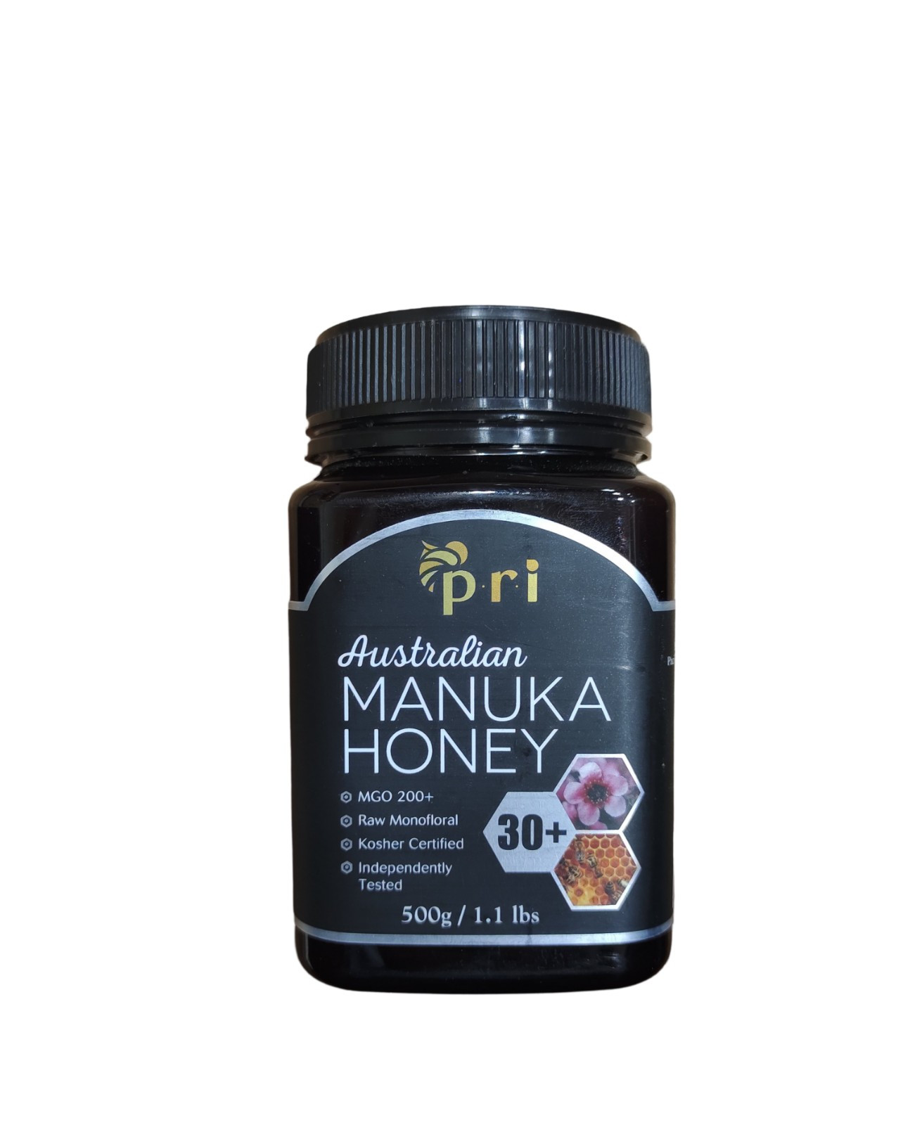 MANUKA HONEY 4 PACK MGO 200+ RAW 30+ 1.1Lb 500g Kosher Expiration 3/26/2025