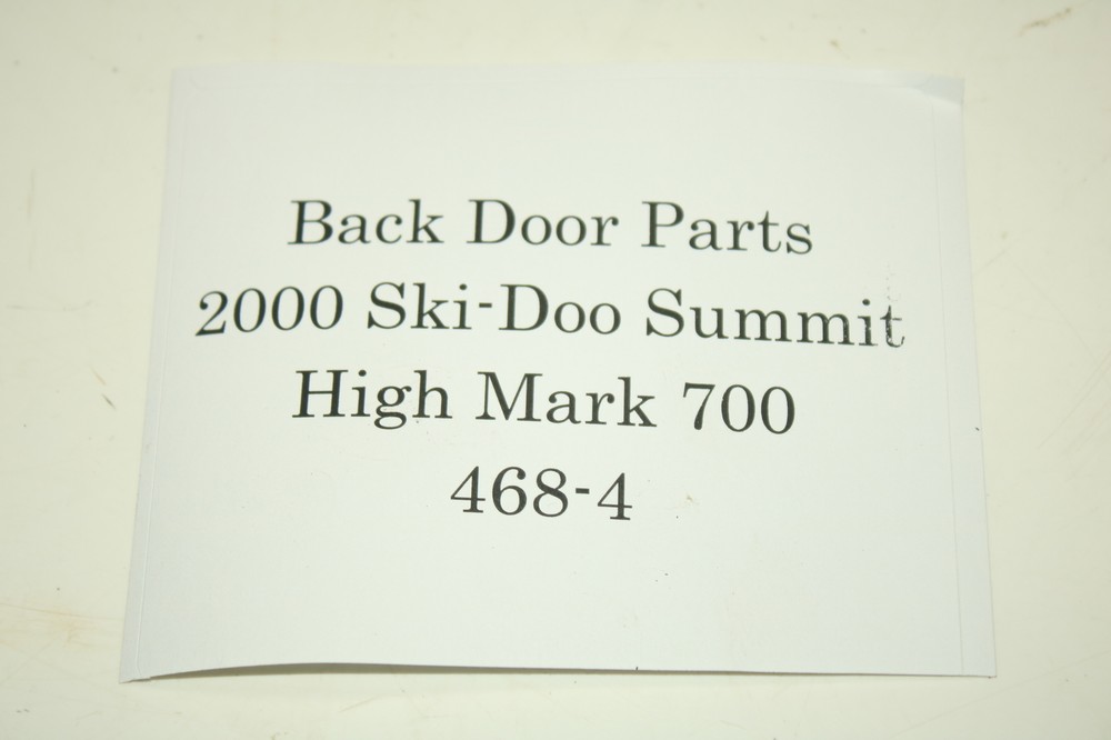2000 Ski-doo Summit 700 Highmark Zx Handlebars Handle Bars w/ heating elements
