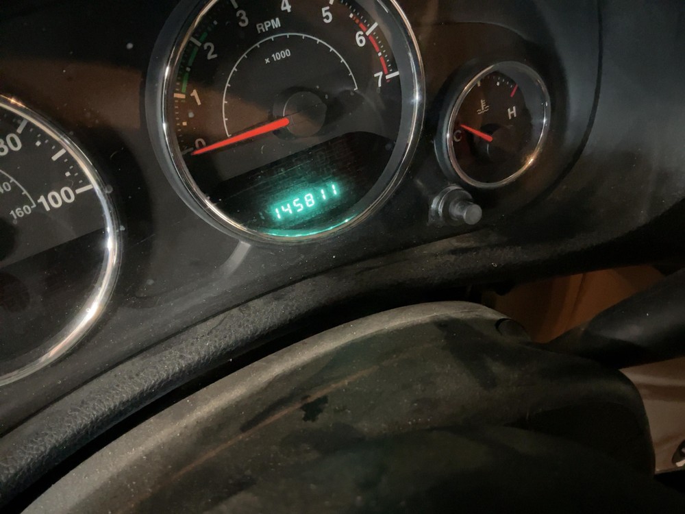Used A/C Selector Switch fits: 2011 Jeep Wrangler w/automatic temperature contro