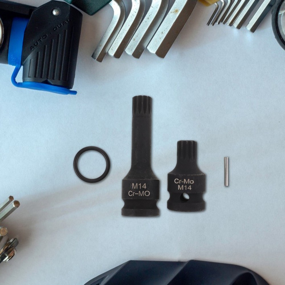 2 Pcs Brake Cylinder Remover Tools Caliper Socket Removal Adapter