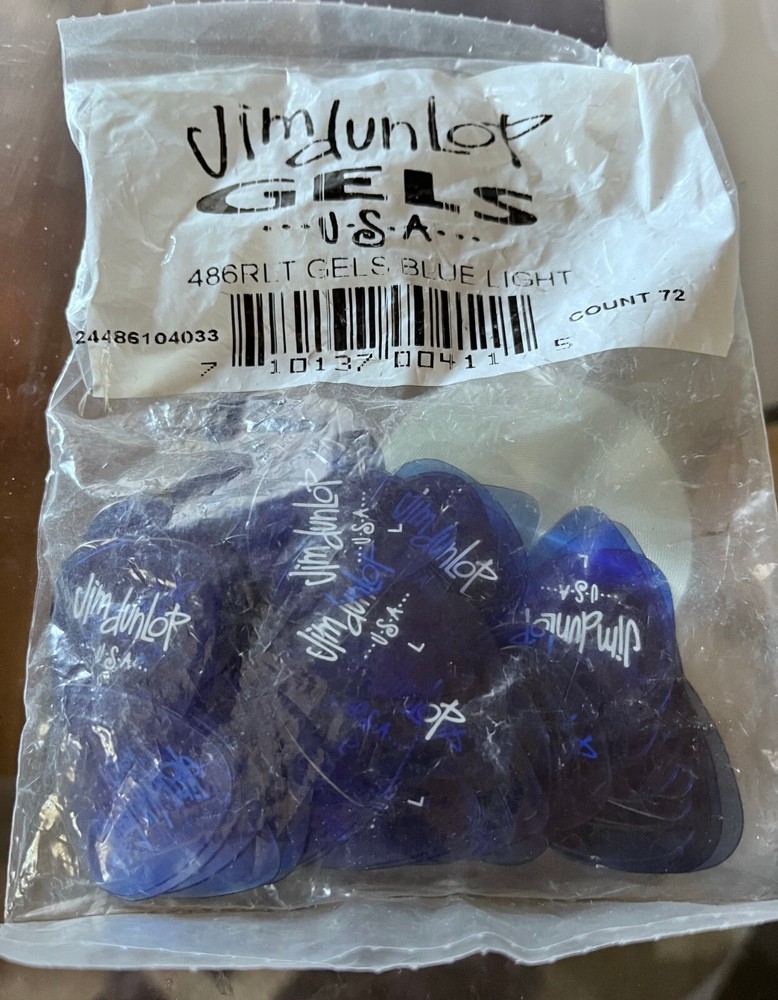 Dunlop 486RLT Gels Light - Blue (pack of 72)