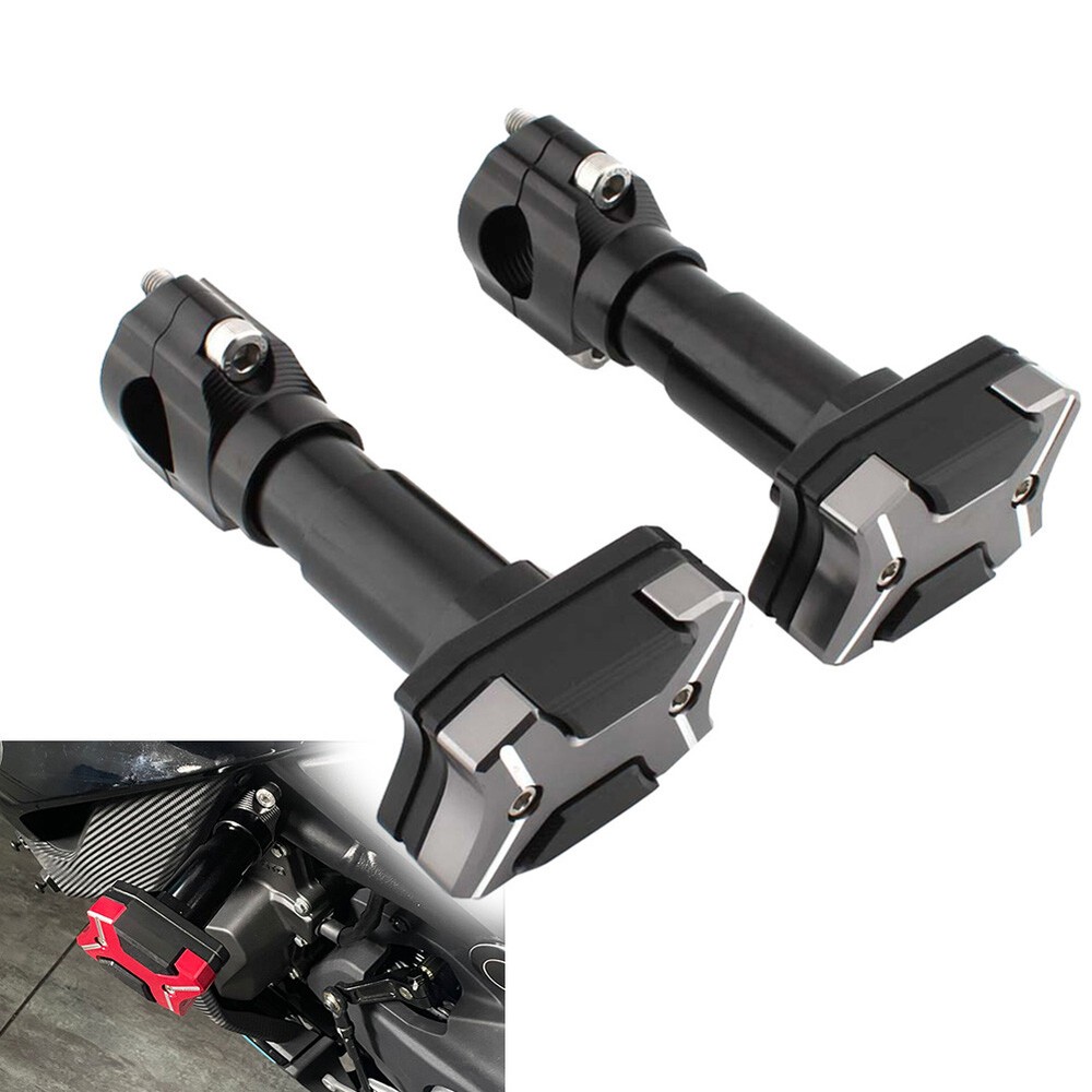 Engine Crash Bar Guard Frame Protector Modified Universal Motor 22-30mm Titanium