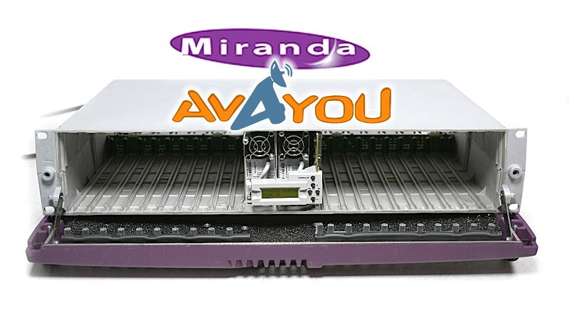 Miranda GV Densite 2 N 2RU Frame w/ 2x PS, ETH2 Frame Controller Card