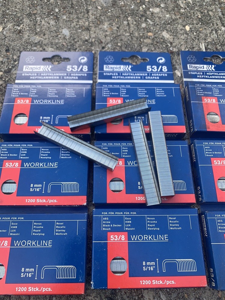 Rapid Staples. 53/8