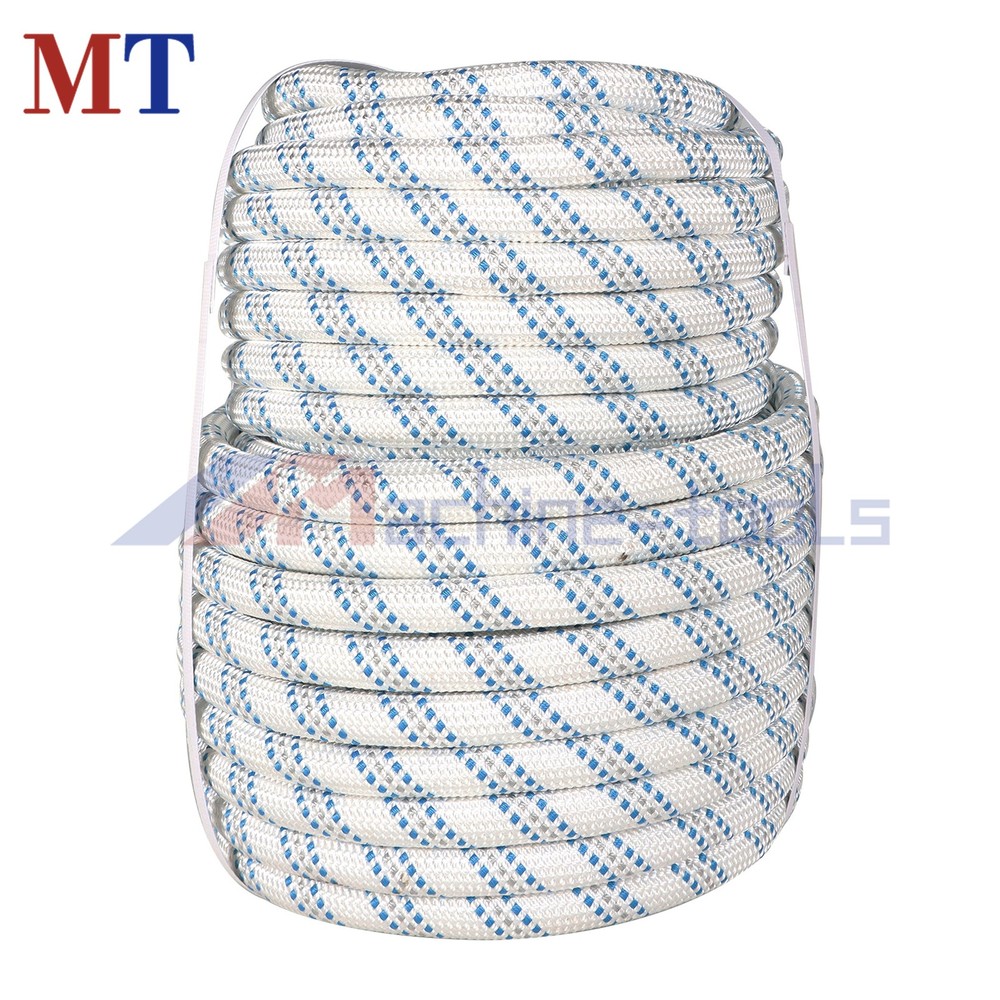 3/4" × 150' Pulling Rigging Line Double Braid Nylon Polyester Arborist Bull Rope